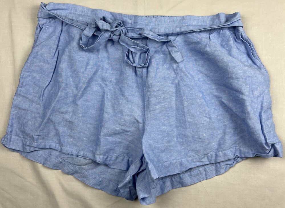 J Crew Linen Blend Women’s Short XL